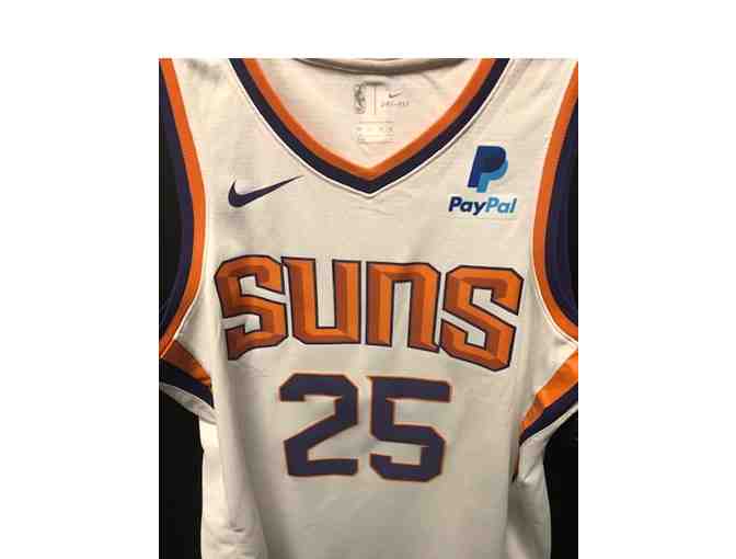 Mikal Bridges Autographed White Jersey