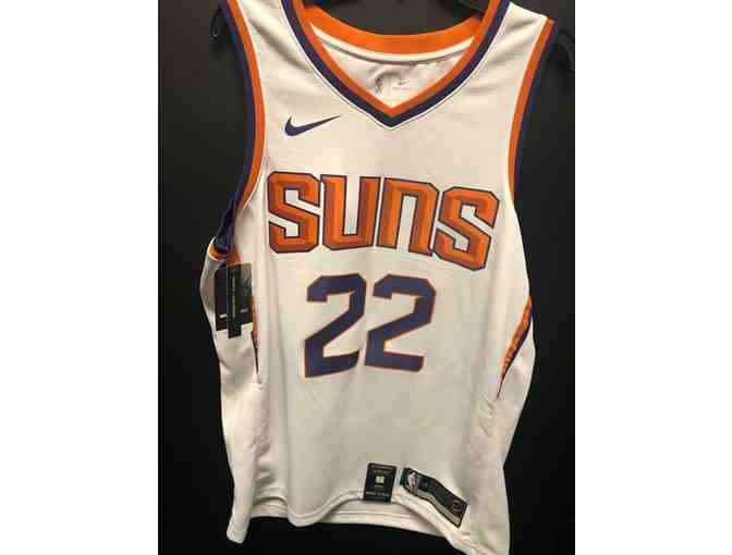 DeAndre Ayton Autographed White Jersey