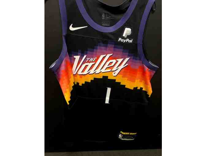 Devin Booker Autographed Valley Jersey