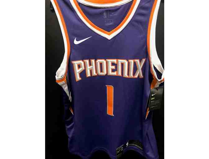 Devin Booker Autographed Purple Jersey