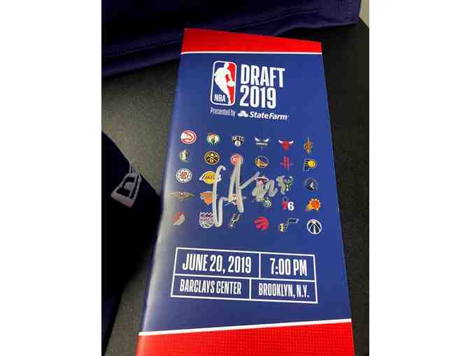 Cam Johnson NBA Draft Hat & Booklet