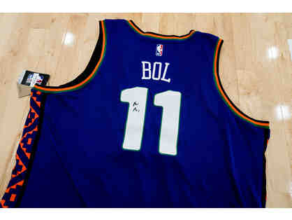 Autographed Bol Bol 2024-2025 City Edition Jersey