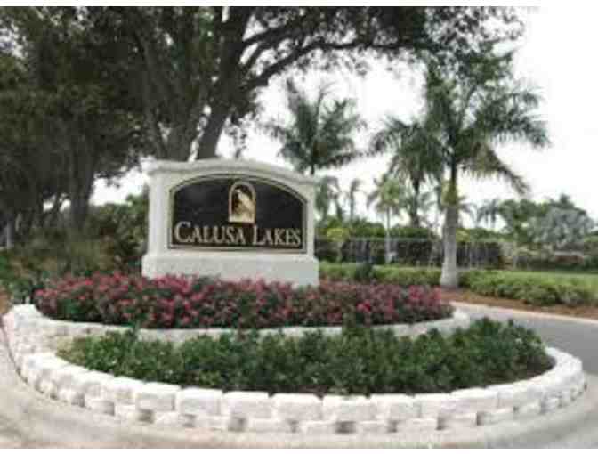 Round of Golf for 4 with carts at Calusa Lakes Golf Club