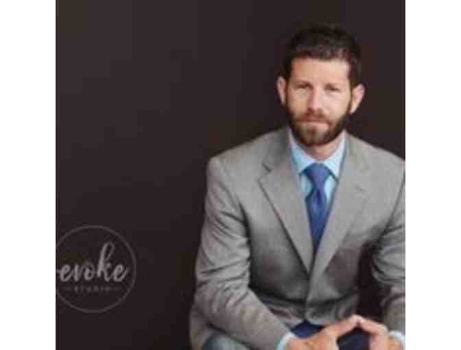 Evoke Studio - Professional Headshot session and one retouched digital portrait. $175