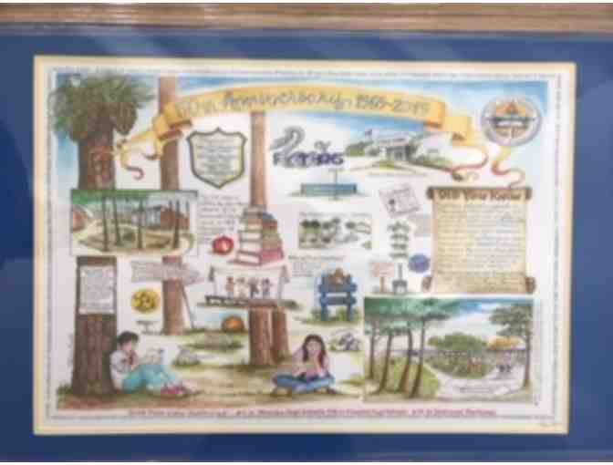 Pine View 50th Anniversary Commemorative Art Piece