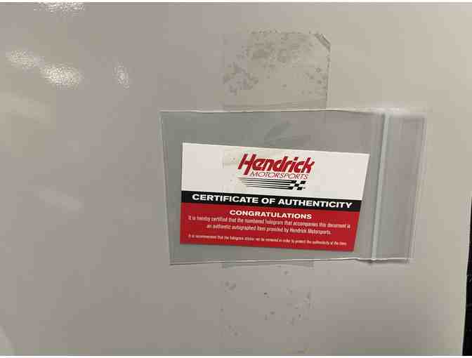 Autographed William Bryon NASCAR Fender