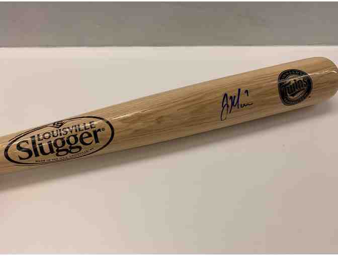 Joe Mauer Signed Baseball Bat