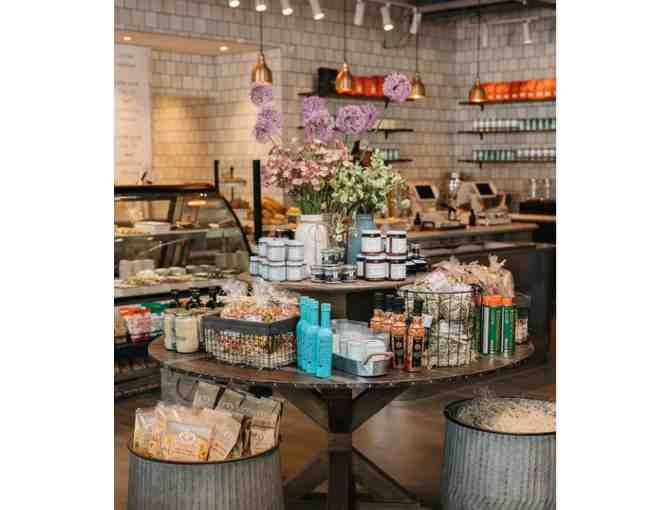 Build Your Own $250 Gift Basket at The Grocer's Table plus enjoy a coffee!