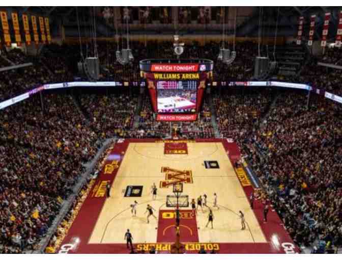 Four MN Gopher Men's Basketball Tickets plus Parking Pass
