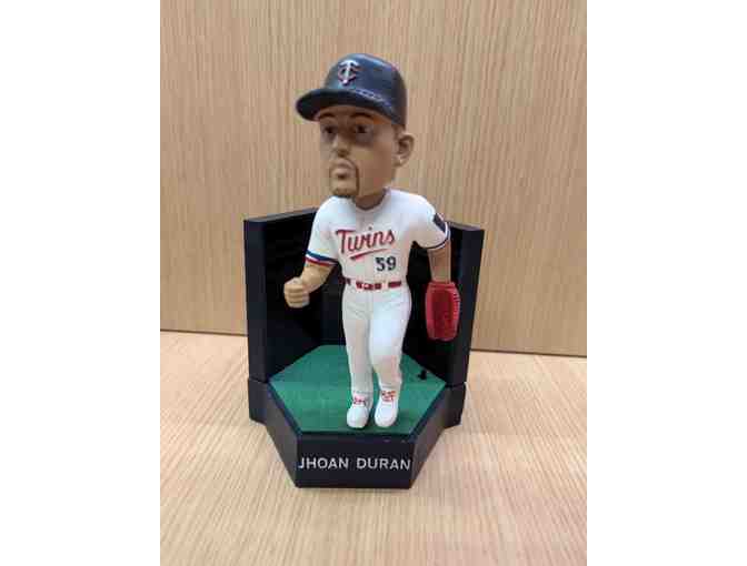 Jhoan Duran Signature Walkout Bobblehead with Lights and Sound