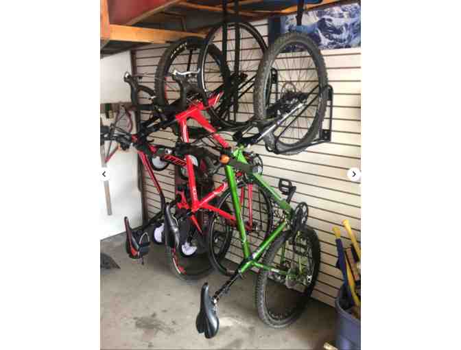 2 VeloDock Bike Storage Racks - up to 2.8' Tires