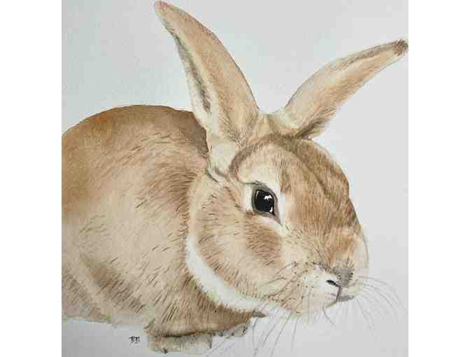 8'x10' Custom Watercolor Pet Portrait