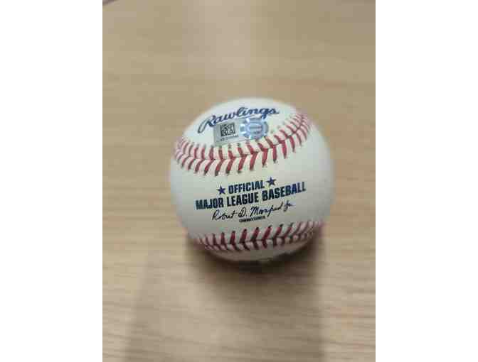 Jose Berrios autographed baseball