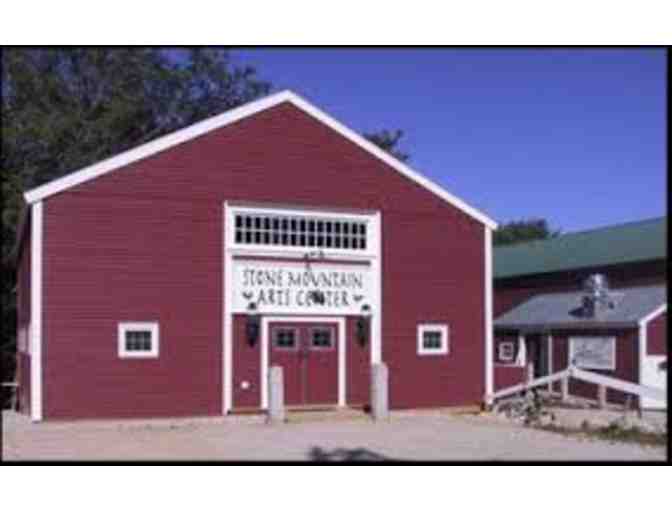 $100 Gift Certificate to Stone Mountain Arts Center - Brownfield, ME