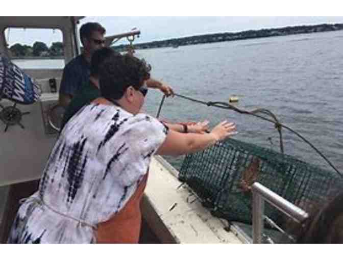 $80 Gift Certificate for Lucky Catch Lobstering Tour for Two