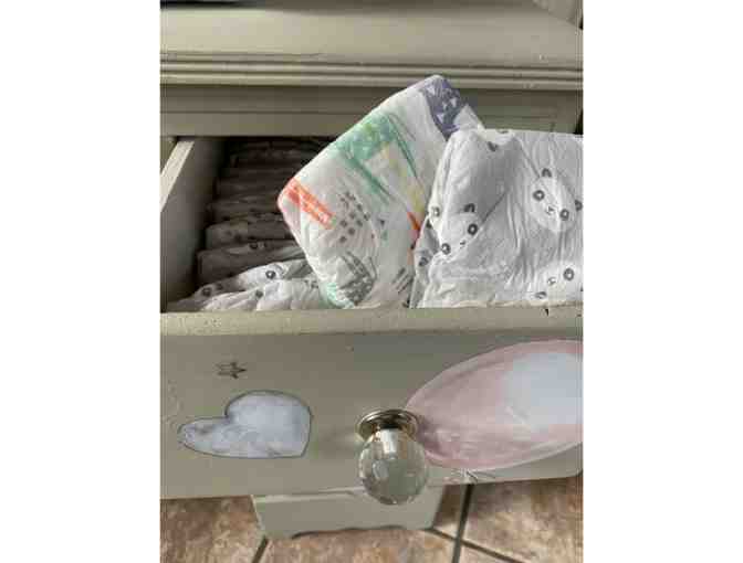 Baby Changing Table and Cabinet