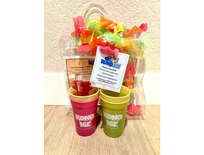 Kona Ice - Basket + Kona Party