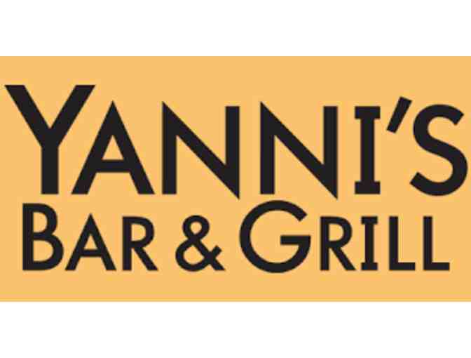 Yanni's Bar & Grill $100 Gift Certificate