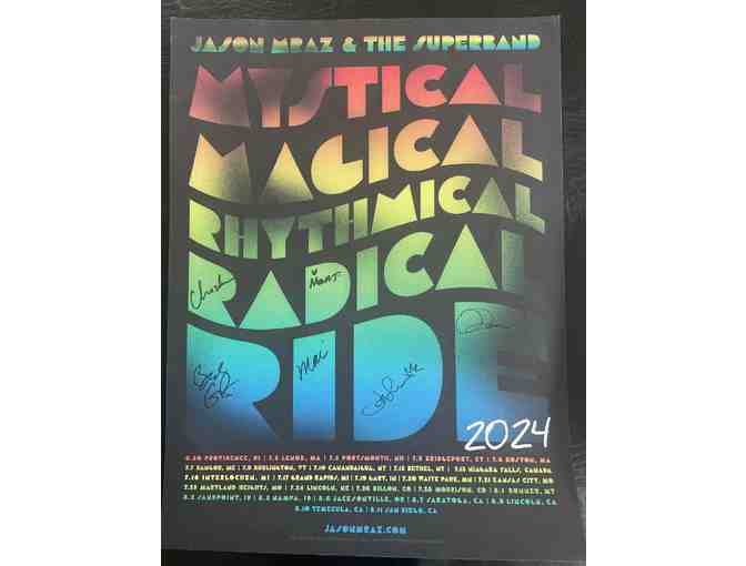 Jason Mraz Signed Tour Package
