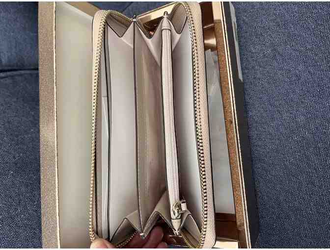 Kate Spade Large Glitter Continental Gold Wallet - Photo 2