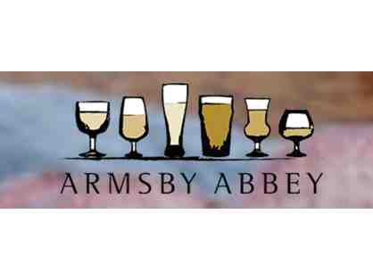 Cheers! At Armsby Abbey
