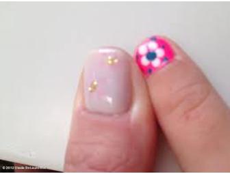 Mother & Daughter Side by Side Manicures at Jade Beauty & Wellness Spa