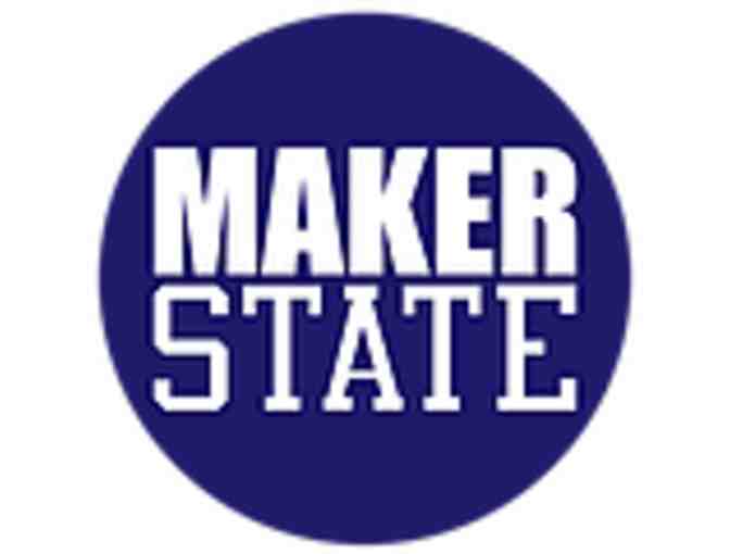 MakerState - $100 gift certificate towards either STEM summer camp or a Builder Party