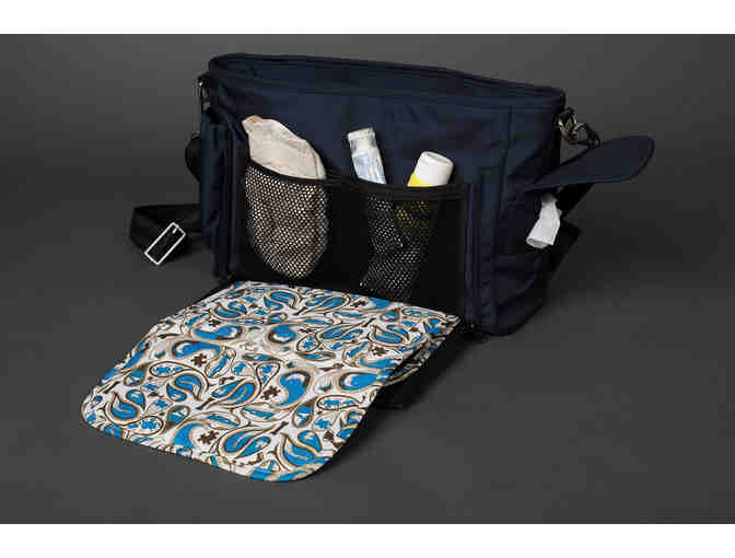 E.C. Knox - 'Ellison' Diaper Bag (Black)