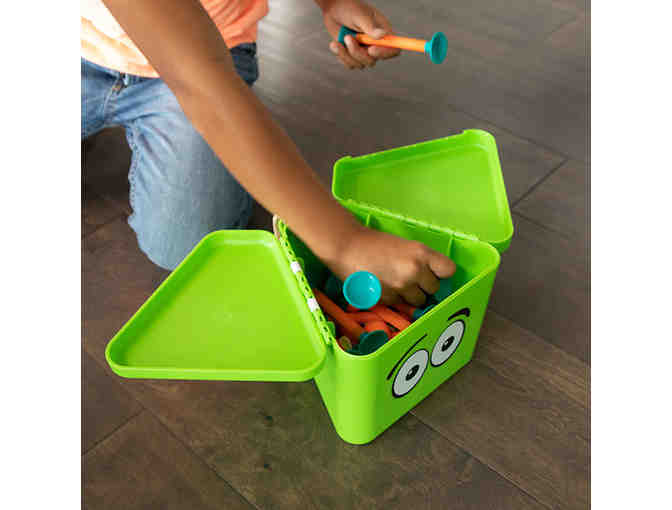 TeeBee Play & Store Toy Box (Light Blue)