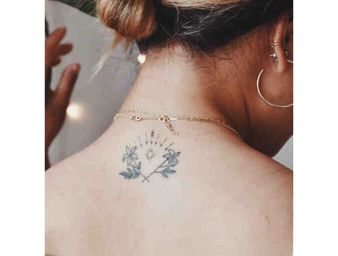 Handpoked Tattoo by Bluestonebabe