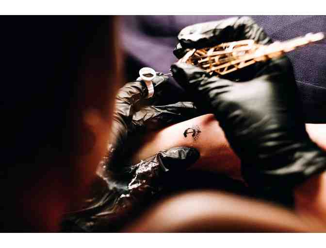 Handpoked Tattoo by Bluestonebabe