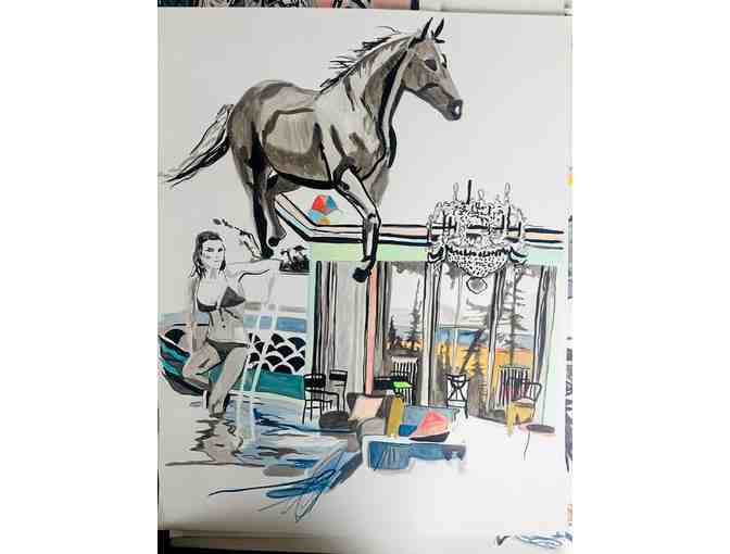 ARTIST Sophie Staerk - Custom Glam Rock Portrait