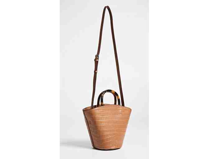 Loeffler Randall - Agnes Fan Tote Leather Croc Embossed Leather Bag