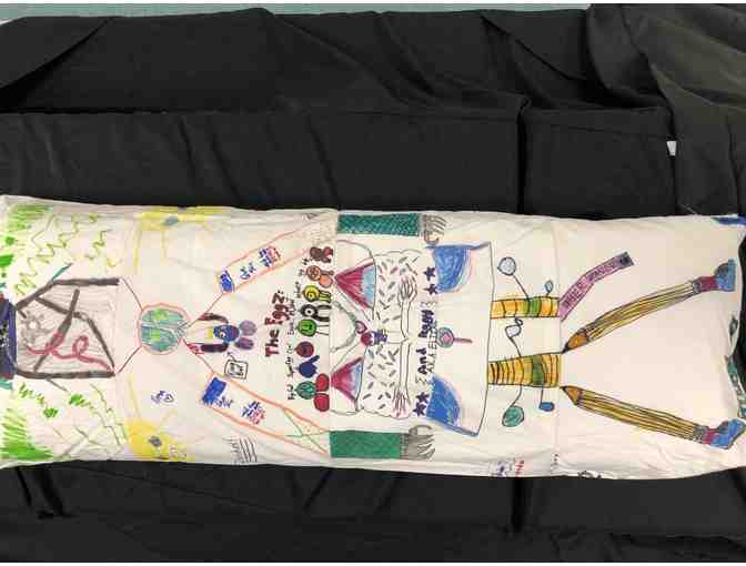 Caitlin's Class 507 Class Project: Exquisite Corpse Body Pillow