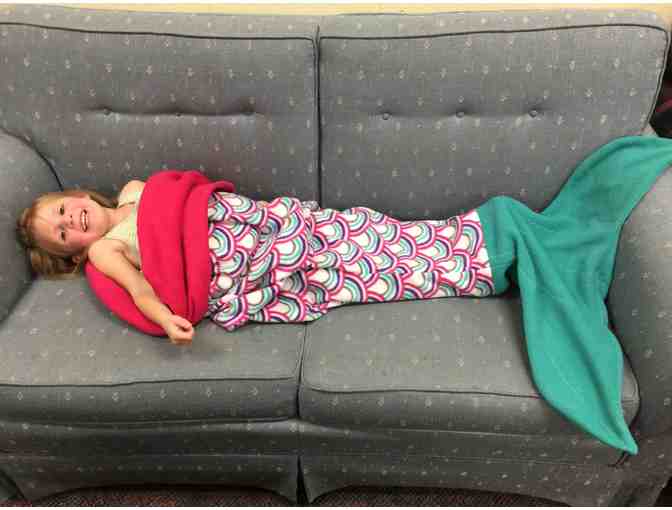 Mermaid Tail Blanket