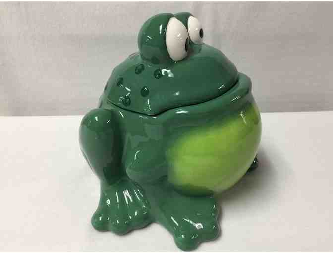 Frog Cookie Jar