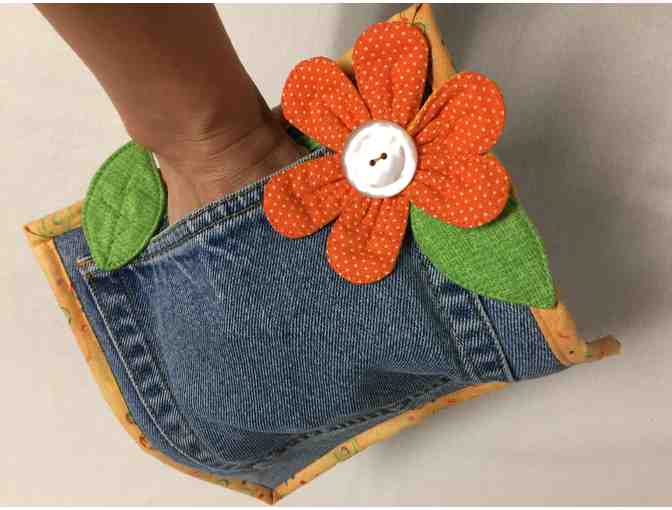 Handmade Pot Holders - Flowers