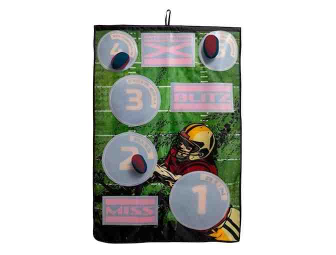 Game: Wembley 2-in-1 Sports Game, Reversible Door-Mounted Football&Basketball Target