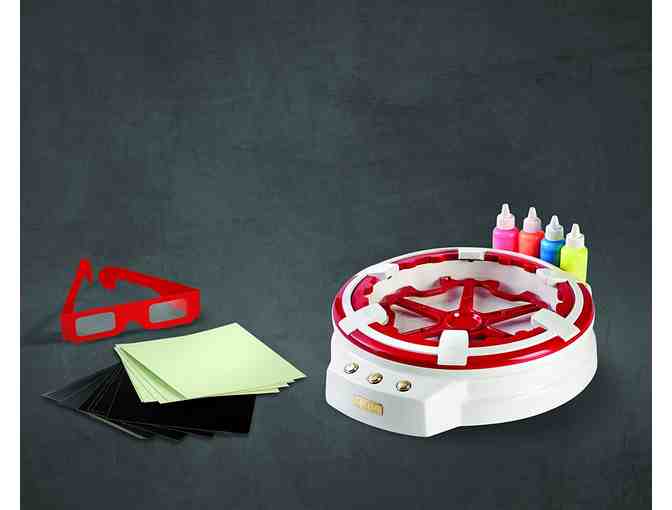 Arts & Crafts:  LED 3D Spin Art