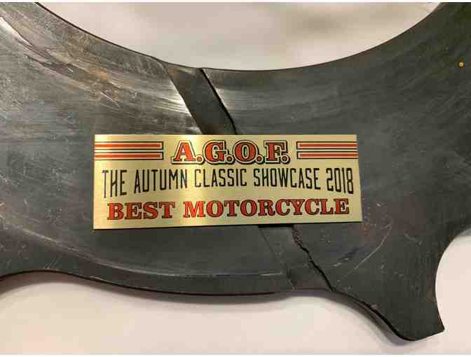 Welded Motorcycle Art