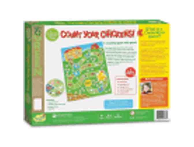 Game:  Count Your Chickens Award Winning Cooperative Counting Game for Kids