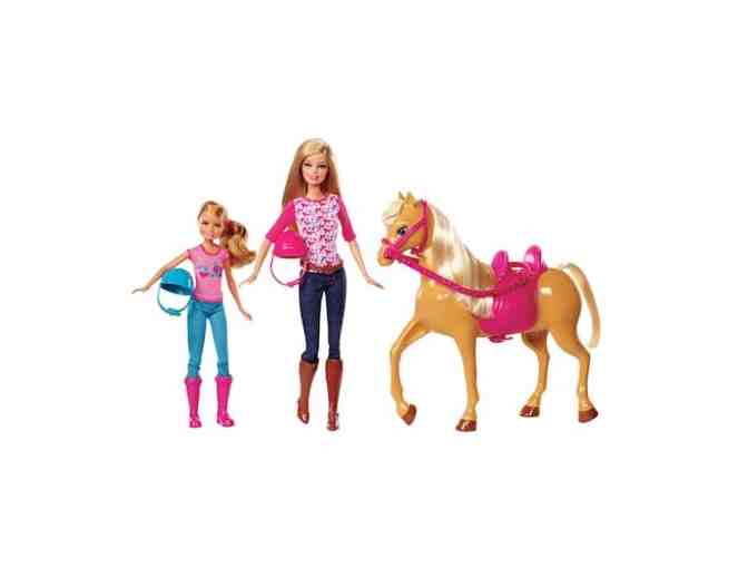 Toy:  Barbie Pink-Tastic Horse & Dolls