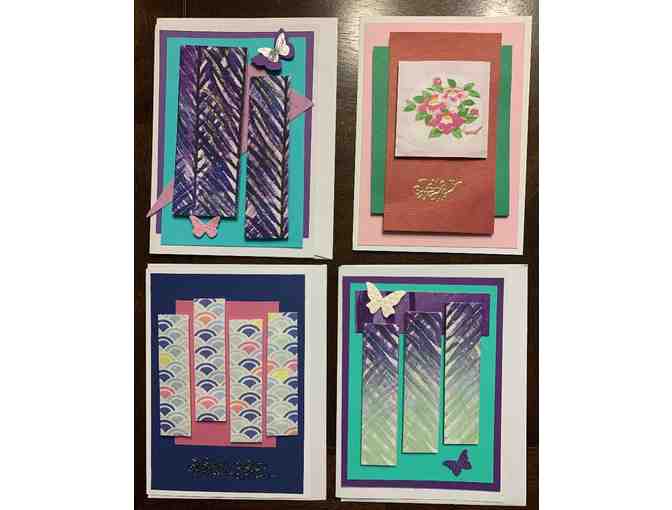 Handmade Note Cards - (8 cards)