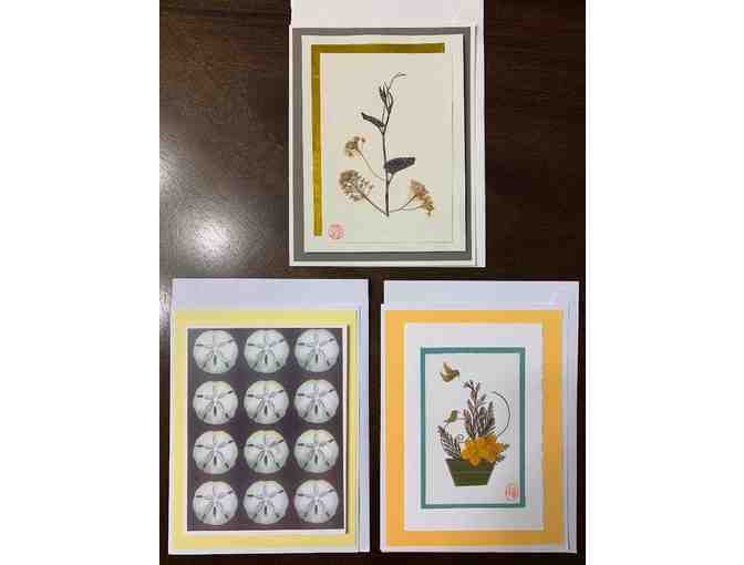 Handmade Note Cards - (6 cards)