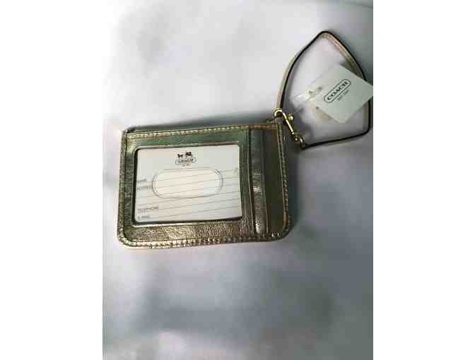 Woman's Coach Mini Skinny ID Case