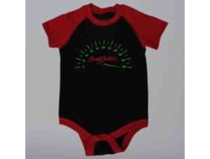 Baby Barrett-Jackson SPEEDOMETER ONESIE - Size 12 months