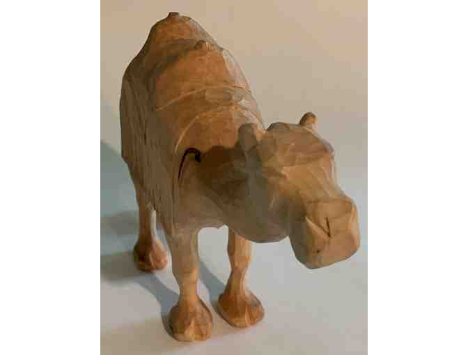 Woodcarving of Camel