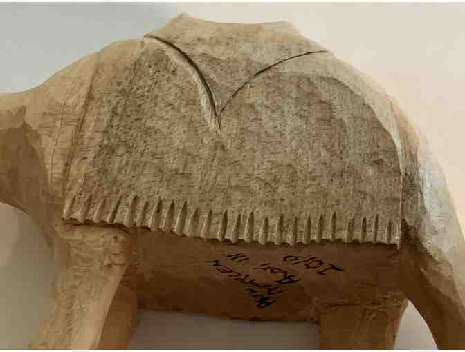 Woodcarving of Camel