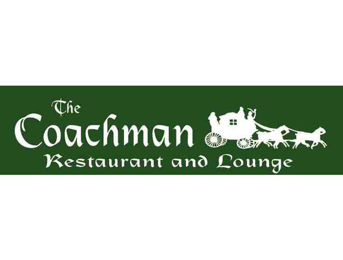 Indiana: The Coachman Restaurant & Lounge $25.00 Certificate - Plainfield