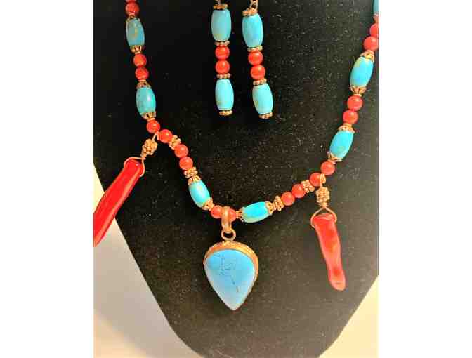 Necklace and Earrings Set